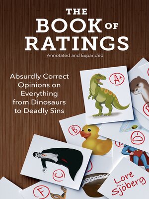 cover image of The Book of Ratings (Annotated and Expanded)